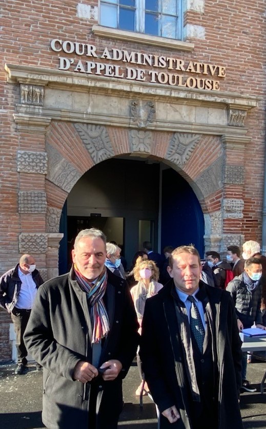 Actualités Inauguration de la Cour administrative d